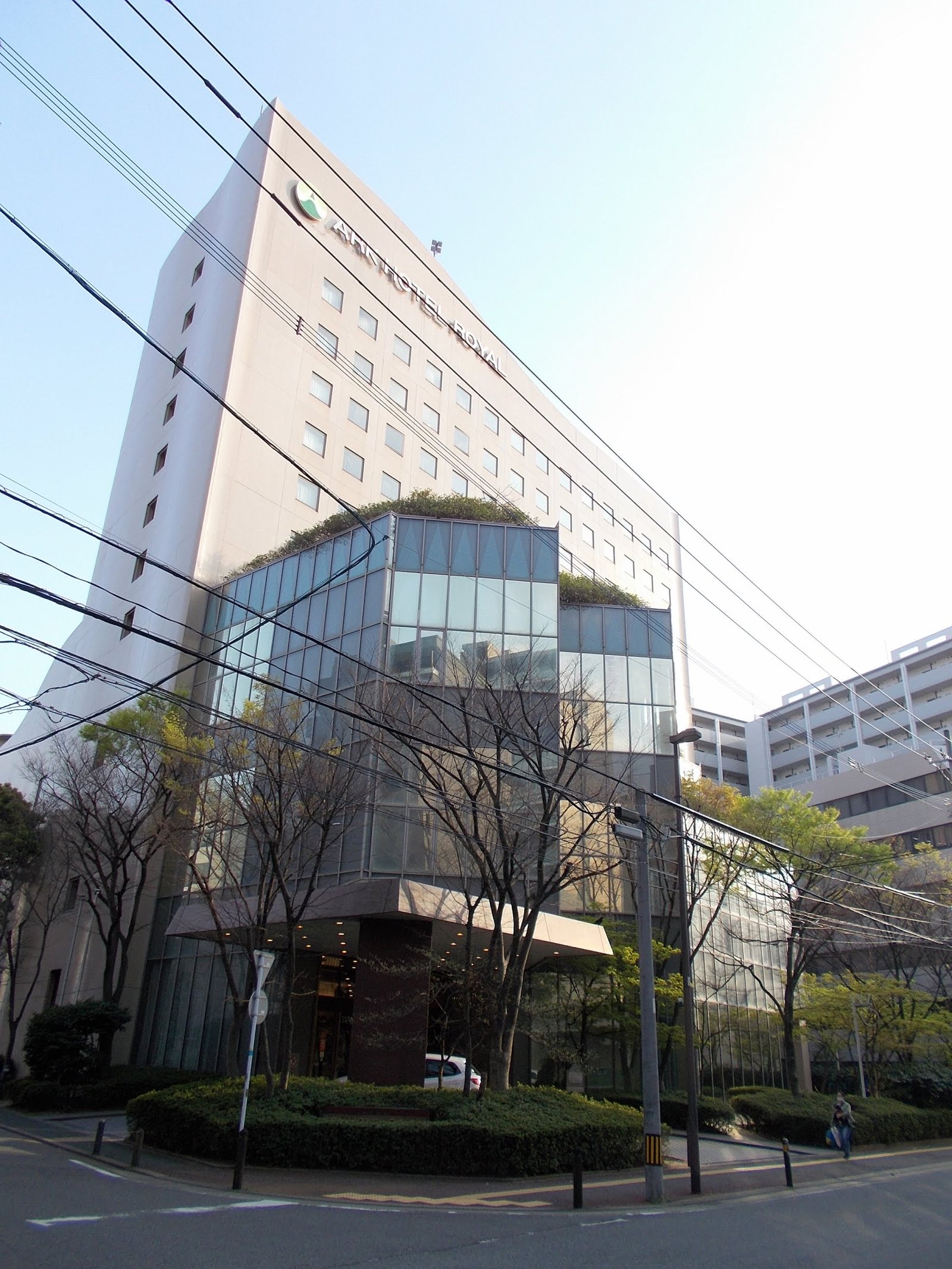 福岡天神 ARK 皇家飯店外觀，2019 年攝