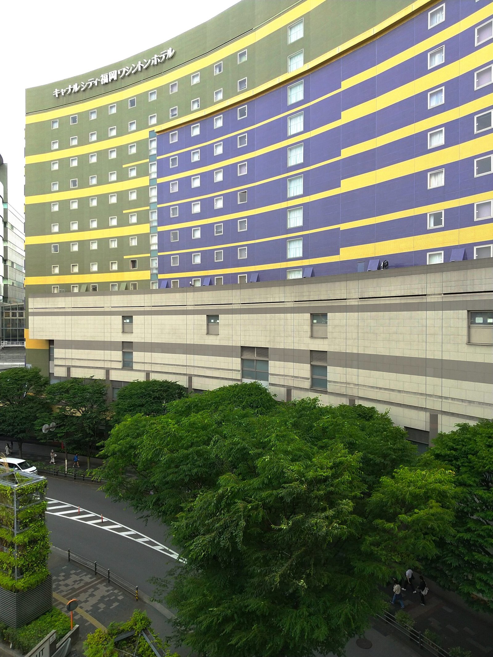 福岡運河城華盛頓飯店外觀，2024 年攝