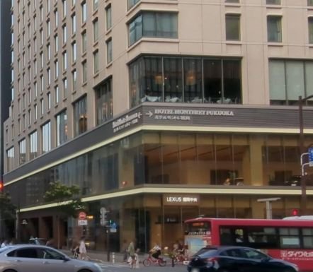 福岡蒙特利飯店局部外觀，2024 年攝